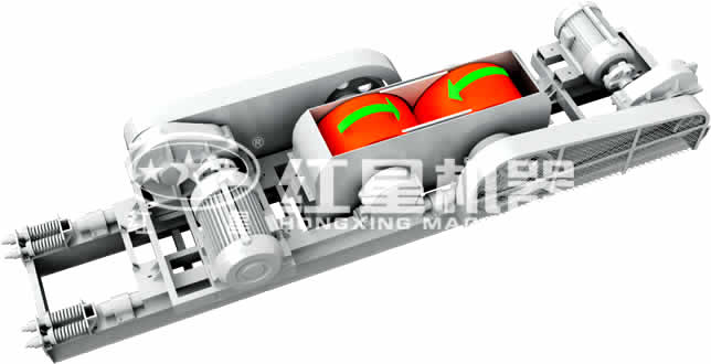 对辊式破碎机工作原理 对辊式破碎机工作原理